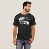 Funny Cymbals Player Slogan T-Shirt für Drummer (Vorne ganz)