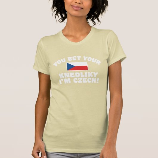 Funny Czech Knedliky T-Shirt (Vorderseite)