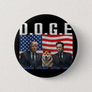 Funny D.o.g.e Doge Demokraten offiziell bekommen Button