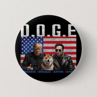 Funny D.o.g.e Doge Demokraten offiziell bekommen Button