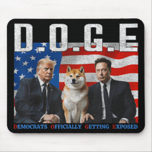 Funny D.o.g.e Doge Demokraten offiziell bekommen E Mousepad