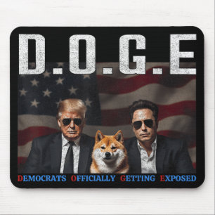 Funny D.o.g.e Doge Demokraten offiziell bekommen Mousepad