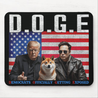 Funny D.o.g.e Doge Demokraten offiziell bekommen Mousepad