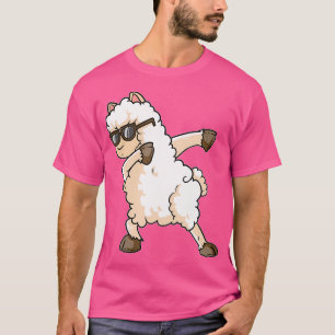 Funny Dabbing Alpaca Cool Llama Lama Tanz Schafe T-Shirt