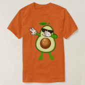 Funny Dabbing Avocado Lover T-Shirt (Design vorne)