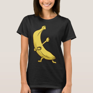 Funny Dabbing Banana Cool Banana Dab Obst T-Shirt