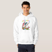 Funny Dabbing Bunny Easter Happy Easter for Boys G Hoodie (Vorne ganz)