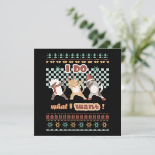 Funny Dabbing Cat - Ich tue, was ich Gewollt habe