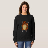Funny Dabbing Chipmunk Dab Dance Cooles Eichhörnch Sweatshirt (Vorne ganz)