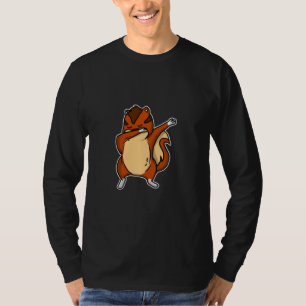 Funny Dabbing Chipmunk Dab Dance Cooles Eichhörnch T-Shirt