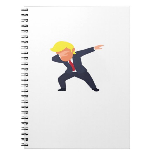 Funny Dabbing Design Classic Notizblock (Vorderseite)