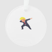 Funny Dabbing Design Classic Ornament (Vorderseite)