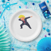 Funny Dabbing Design Classic Pappteller (Party)