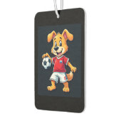 Funny Dabbing Dog Russland Fußball Jersey Russisch Autolufterfrischer (Links)