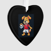 Funny Dabbing Dog Russland Fußball Jersey Russisch Ornament (Vorderseite)