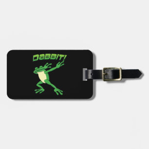 Funny Dabbing Frog Toad Hip Hop Dab Dance Dabbit Gepäckanhänger