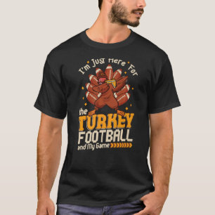 Funny Dabbing Gamer Türkei Fußball Feathers The T-Shirt