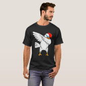 Funny Dabbing Huhn Lover Cool Dab Party Geschenk T T-Shirt (Vorne ganz)