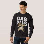 Funny Dabbing Mops Klassischer T - Shirt 1034 (Vorne ganz)
