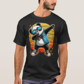 Funny Dabbing Panda Wearin a Sunglasses Panda Bear T-Shirt (Vorderseite)