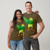 Funny Dabbing Parrot Geschenk Kinder Parrot Lover T-Shirt (Unisex)