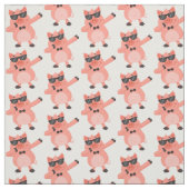 Funny Dabbing Pig Stoff (Muster)