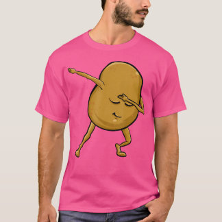 Funny Dabbing Potato Geschenk Coole Tanzgespinste  T-Shirt
