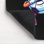 Funny Dabbing Soccer Ball Cartoon Srt Gift Kids Bo Mousepad (Ecke)