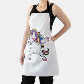 Funny Dabbing Unicorn Schürze (InSitu)