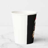 Funny Dachshund Christmas Dear Santa I Can Explain Pappbecher (Rechts)