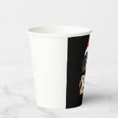 Funny Dachshund Christmas Dear Santa I Can Explain Pappbecher (Rechts)