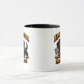 Funny Dachshund Low Rider, High Attitude Tasse (Zentrum)