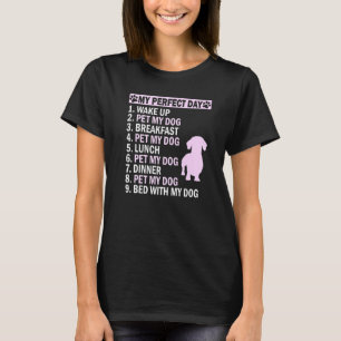 Funny Dachshund Mama Dackel Hund Haustier Mein Hun T-Shirt