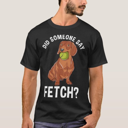 Funny Dackel Design Dog Weiner Welpe Geschenk T-Shirt (Vorderseite)