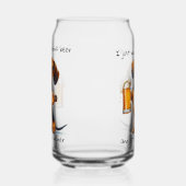 Funny Dackel Dosenglas (Rechts)