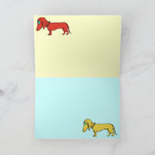 Funny Dackel Geburtstagkarte Karte (Innenseite)