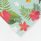 Funny Dackel Gift Fleecedecke (Ecke)