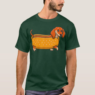 Funny Dackel Hotdog Niedliche Dackel Hund Lover T-Shirt