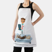 Funny Dackel Hund All-over Print-Schürze Schürze (InSitu)