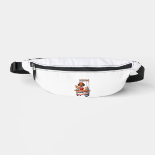 Funny Dackel Hund Hotdog Sandwich Würstchen Wurst Bauchtasche