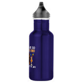 Funny Dackel Lover Edelstahlflasche (Rechts)