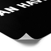 Funny Dackel Lover Poster (Ecke)