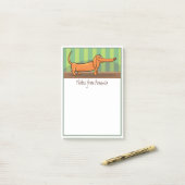 Funny Dackel Post-It-Notes Post-it Klebezettel (Auf Schreibtisch)