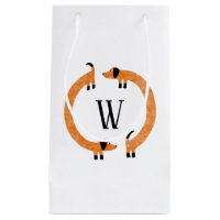 Funny Dackel Sausage Dog Monogramm