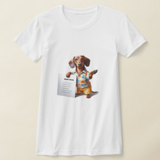 Funny Dackel T-Shirt (Ablage )