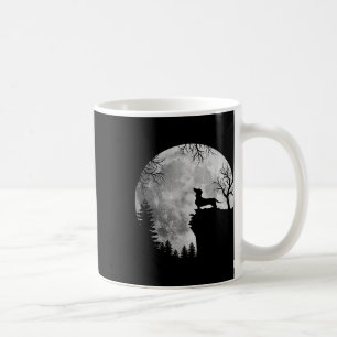 Funny Dackel und MondHalloween Hund Lover Costu Kaffeetasse
