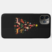 Funny Dackel Weihnachtsbaum Case-Mate iPhone Hülle (Rückseite (Horizontal))