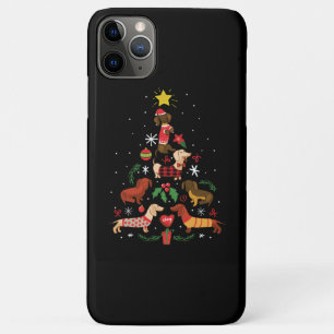 Funny Dackel Weihnachtsbaum Case-Mate iPhone Hülle