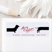 Funny Dackel Weihnachtsmarke (Insitu)