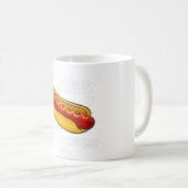 Funny Dackel Weiner HotDog Kaffeetasse (VorderseiteRechts)